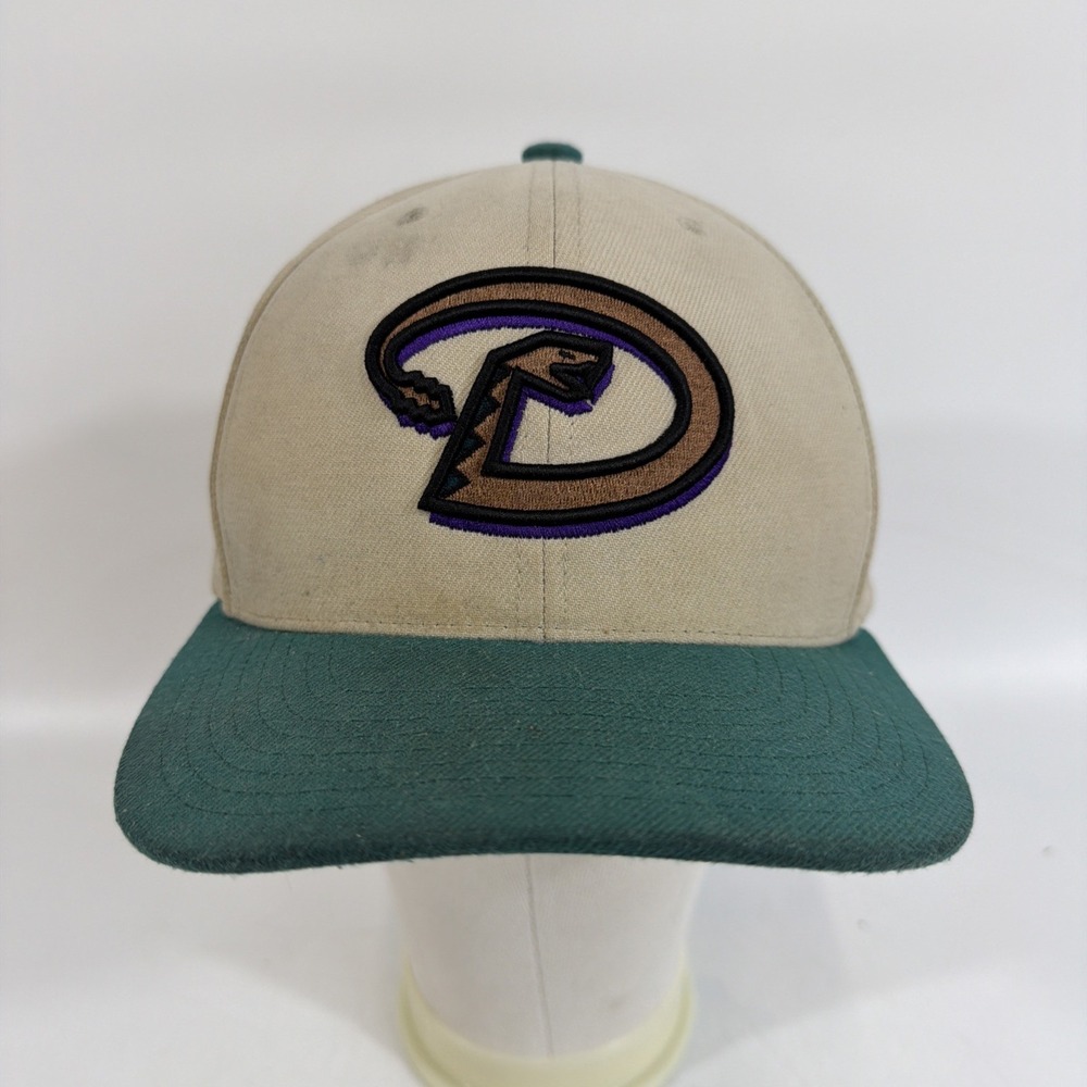 Mitchell & Ness Arizona Diamondbacks D-Backs Green Purple Snapback Hat AS-IS